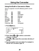 Preview for 31 page of Rolodex RF-128 User Manual