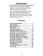 Preview for 3 page of Rolodex RF-6090 User Manual