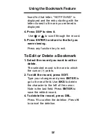 Preview for 19 page of Rolodex RF-6090 User Manual