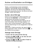 Preview for 18 page of Rolodex RF-8001 (German) Bedienungsanleitung