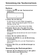 Preview for 22 page of Rolodex RF-8001 (German) Bedienungsanleitung