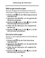 Preview for 26 page of Rolodex RF-8001 (German) Bedienungsanleitung