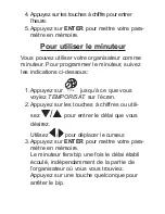 Preview for 15 page of Rolodex RF-8013 (French) Mode D'Emploi