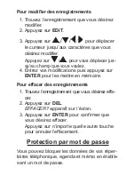 Preview for 20 page of Rolodex RF-8013 (French) Mode D'Emploi