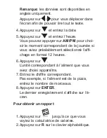 Preview for 27 page of Rolodex RF-8013 (French) Mode D'Emploi