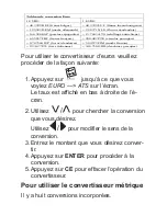 Preview for 31 page of Rolodex RF-8013 (French) Mode D'Emploi