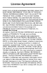 Preview for 3 page of Rolodex RF-8120 User Manual