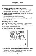 Preview for 11 page of Rolodex RF-8120 User Manual