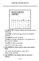 Preview for 14 page of Rolodex RF-8120 User Manual