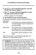 Preview for 36 page of Rolodex RF-8120 User Manual