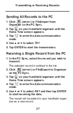 Preview for 38 page of Rolodex RF-8120 User Manual