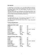 Preview for 3 page of Roma Medical 1500 User Manual