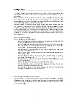 Preview for 5 page of Roma Medical 1500 User Manual