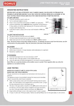 Preview for 17 page of Romus 93448 Manual Instruction