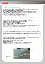 Preview for 9 page of Romus QUATTRO BOOST MONOBROSSE 94450 Instructions For Use Manual