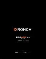 Preview for 36 page of Ronch Ronch Weld 160ARC DV User Manual