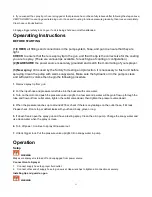 Preview for 11 page of Rongpeng R470 220V Operating Instruction And Safety Manual