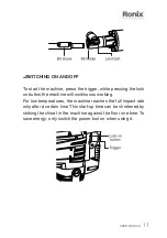 Preview for 11 page of Ronix 2816L Manual