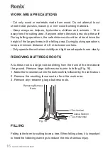 Preview for 17 page of Ronix 4647 Manual