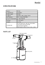 Preview for 2 page of Ronix RA-2702 Quick Start Manual