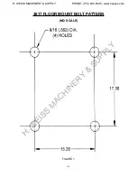 Preview for 5 page of Roper Whitney 3617 Operating Instructions And Parts Identification