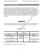 Preview for 6 page of Roper Whitney 3617 Operating Instructions And Parts Identification