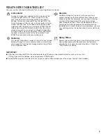 Preview for 3 page of Roper W10420470C Use And Care Manual