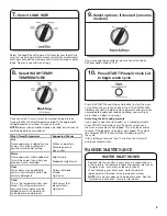 Preview for 9 page of Roper W10420470C Use And Care Manual