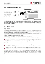 Preview for 17 page of Ropex CIRUS UPT-6012 Operating Instructions Manual