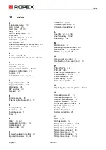 Preview for 40 page of Ropex RESISTRON RES-403 Operating Instructions Manual