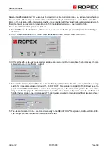 Preview for 39 page of Ropex RESISTRON RES-5008 User Manual