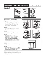 Preview for 4 page of ROSE DISPLAYS SPIDER RING WITH CABLE AND SAUCER Manual