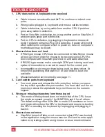 Preview for 20 page of Rose electronics Vista Mini Installation And Operation Manual