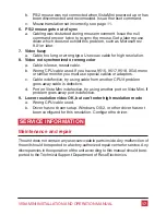 Preview for 21 page of Rose electronics Vista Mini Installation And Operation Manual