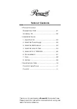 Preview for 3 page of Rosewill CULLINAN MX Series Quick User Manual