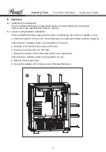 Preview for 12 page of Rosewill CULLINAN MX Series Quick User Manual