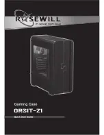 Rosewill Orbit-Z1 Quick User Manual preview