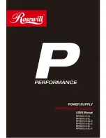 Preview for 1 page of Rosewill Performance RP550V2-D-SL User Manual