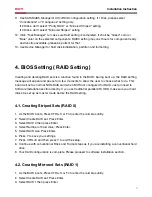 Preview for 6 page of Rosewill RAID5 SATA II - 3GBPS HOST ADAPTER RC211 User Manual