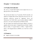 Preview for 3 page of Rosewill RC-NIC412 Manual