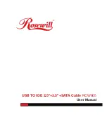 Preview for 1 page of Rosewill RCW-605. User Manual