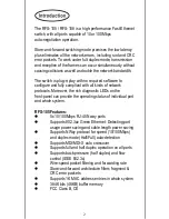 Preview for 2 page of Rosewill RFS-105 User Manual