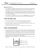 Preview for 8 page of Rosewill RHBM-15001 User Manual