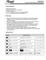 Preview for 1 page of Rosewill RMS-MT3710 User Manual