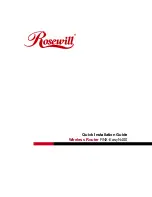 Preview for 1 page of Rosewill RNX-EasyN400 Quick Installation Manual