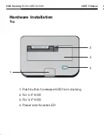 Preview for 4 page of Rosewill RX-DU100 User Manual