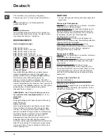 Preview for 16 page of ROSIERES RDL910IN Instructions For Use Manual