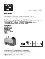 Preview for 1 page of Ross RSe 3EDA10A31P Operating Instructions Manual