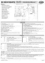 Preview for 1 page of Rossi Bi KXH1024FS Installation Manual