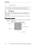 Preview for 12 page of Rosslare AC-B3x Installation And Programming Manual